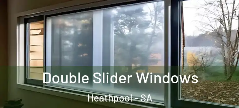 Double Slider Windows Heathpool - SA
