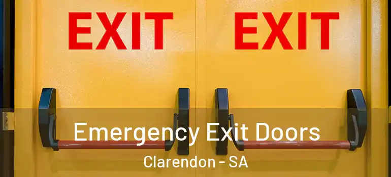 Emergency Exit Doors Clarendon - SA
