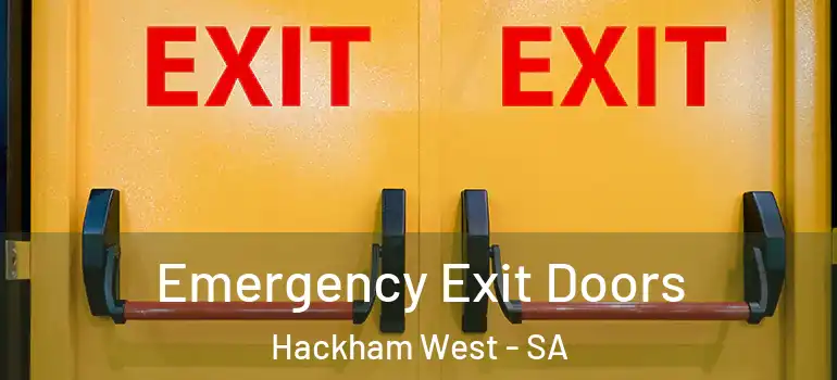 Emergency Exit Doors Hackham West - SA
