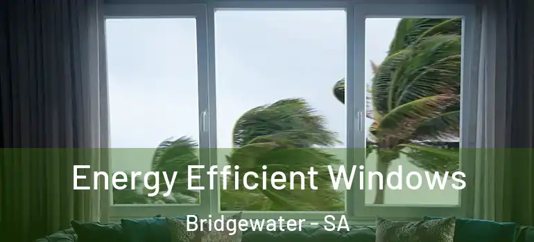  Energy Efficient Windows Bridgewater - SA