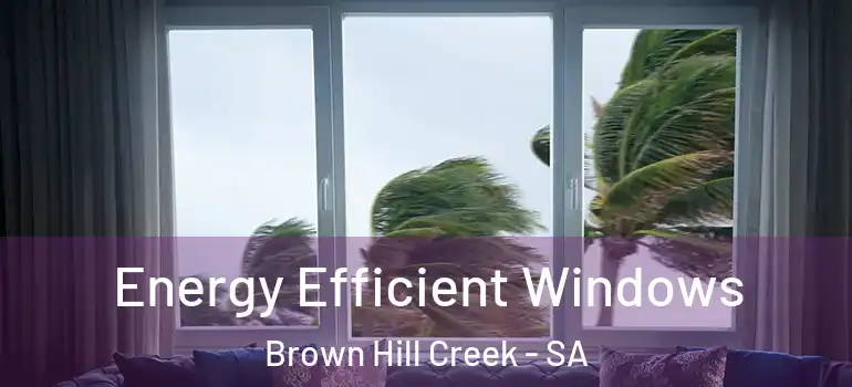  Energy Efficient Windows Brown Hill Creek - SA