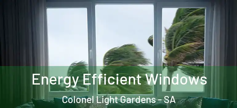 Energy Efficient Windows Colonel Light Gardens - SA