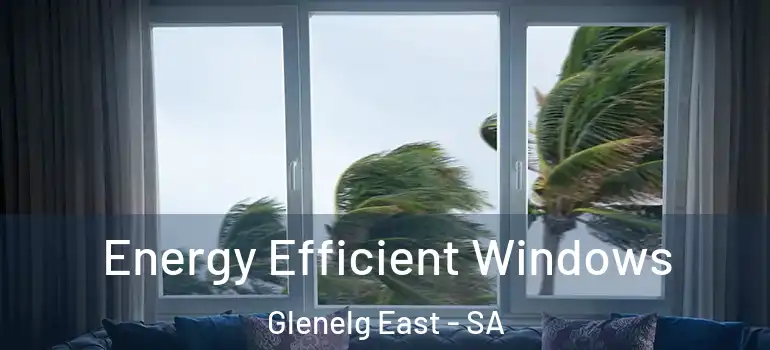 Energy Efficient Windows Glenelg East - SA