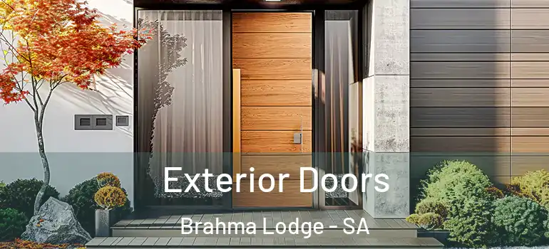 Exterior Doors Brahma Lodge - SA
