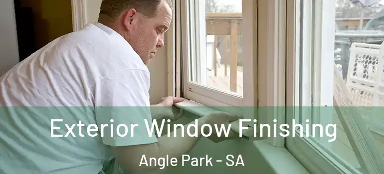 Exterior Window Finishing Angle Park - SA