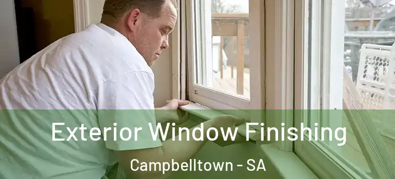 Exterior Window Finishing Campbelltown - SA