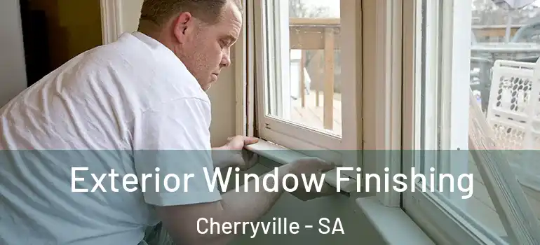 Exterior Window Finishing Cherryville - SA