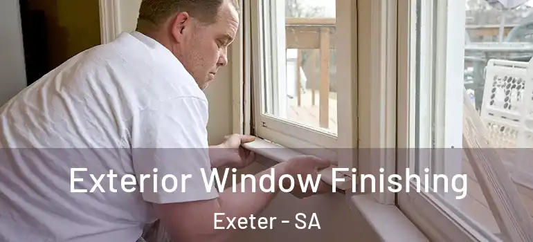 Exterior Window Finishing Exeter - SA
