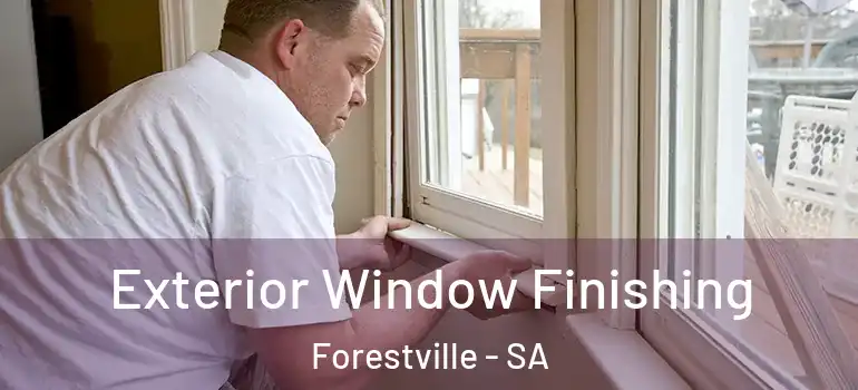 Exterior Window Finishing Forestville - SA