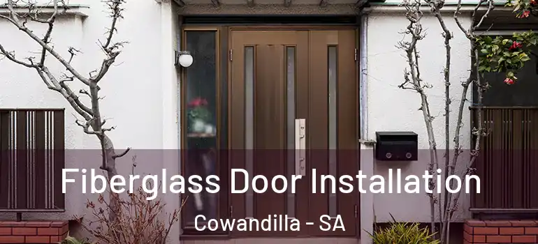 Fiberglass Door Installation Cowandilla - SA
