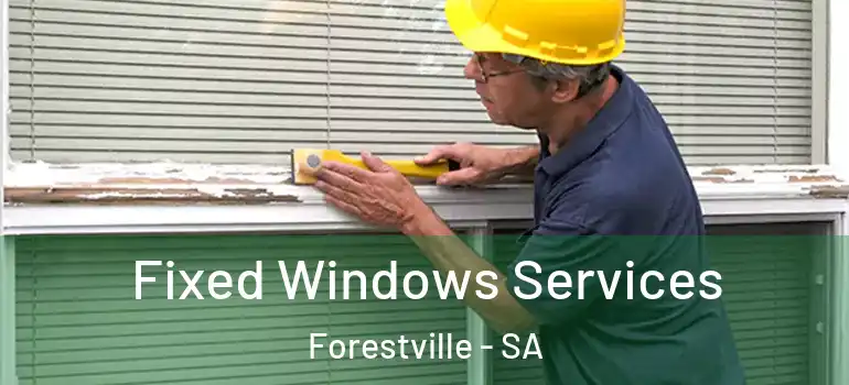 Fixed Windows Services Forestville - SA
