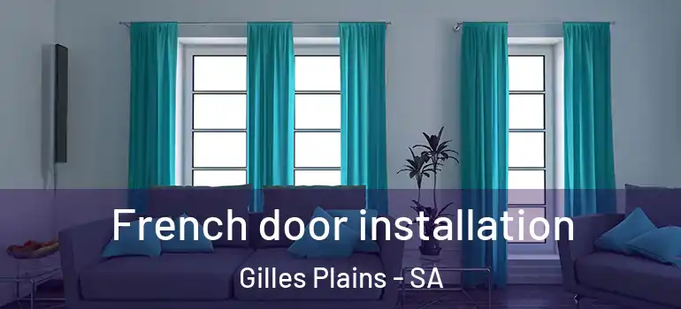 French door installation Gilles Plains - SA