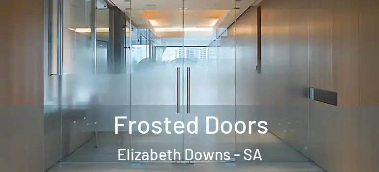 Frosted Doors Elizabeth Downs - SA