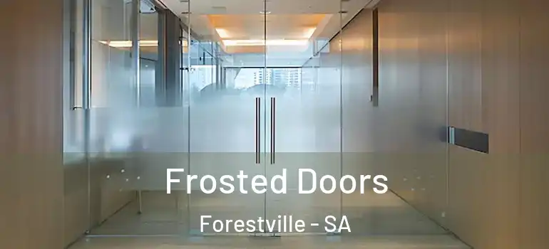 Frosted Doors Forestville - SA