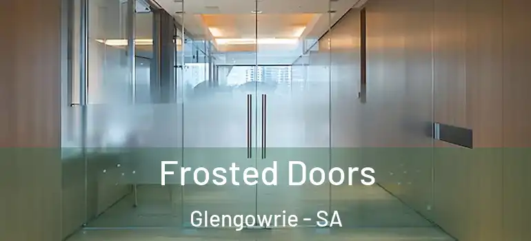 Frosted Doors Glengowrie - SA