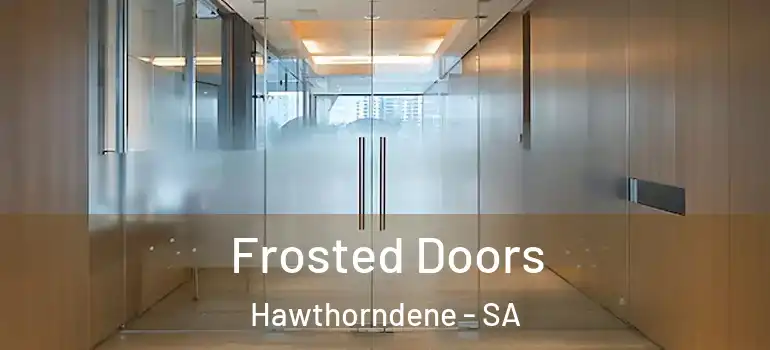 Frosted Doors Hawthorndene - SA
