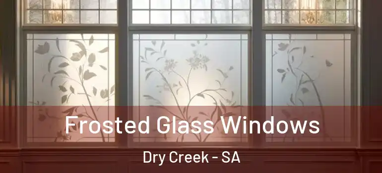Frosted Glass Windows Dry Creek - SA