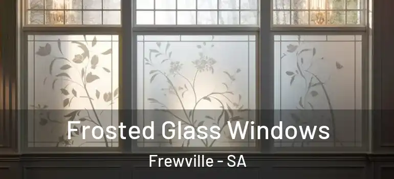 Frosted Glass Windows Frewville - SA
