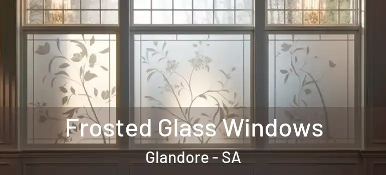 Frosted Glass Windows Glandore - SA