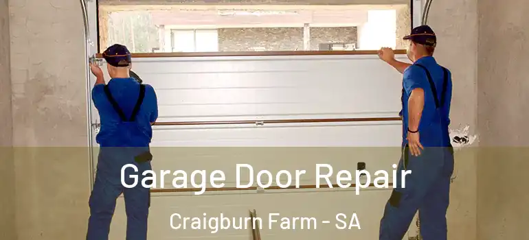 Garage Door Repair Craigburn Farm - SA