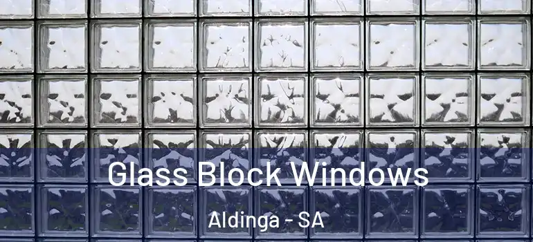 Glass Block Windows Aldinga - SA