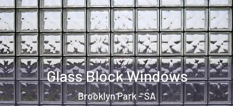Glass Block Windows Brooklyn Park - SA