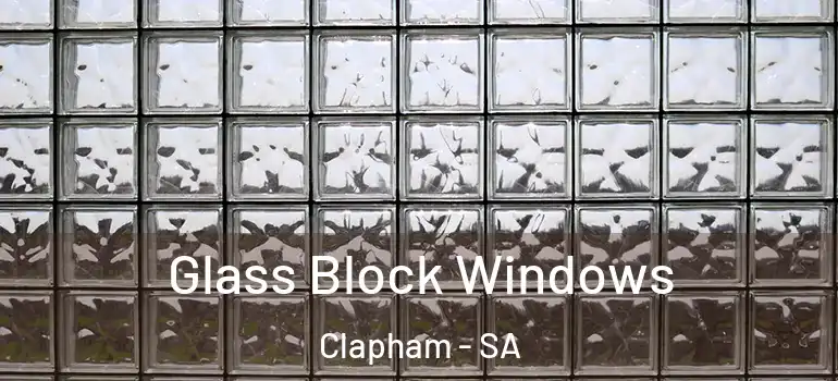 Glass Block Windows Clapham - SA