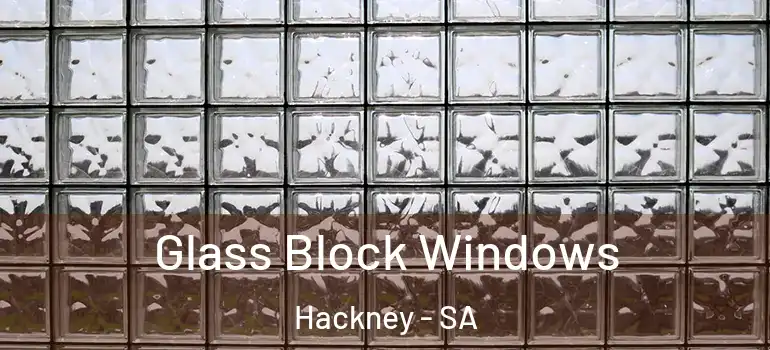 Glass Block Windows Hackney - SA