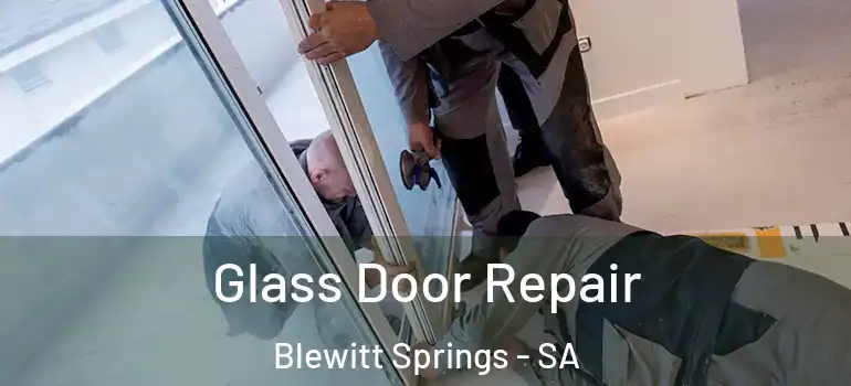 Glass Door Repair Blewitt Springs - SA