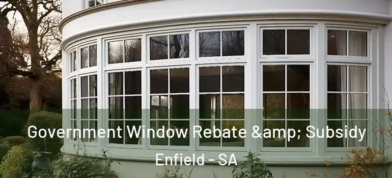 Government Window Rebate & Subsidy Enfield - SA