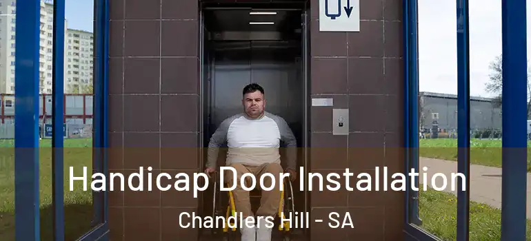 Handicap Door Installation Chandlers Hill - SA