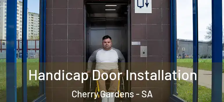 Handicap Door Installation Cherry Gardens - SA