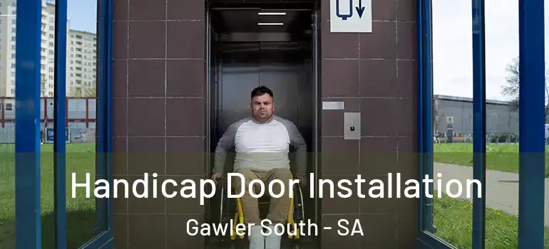 Handicap Door Installation Gawler South - SA