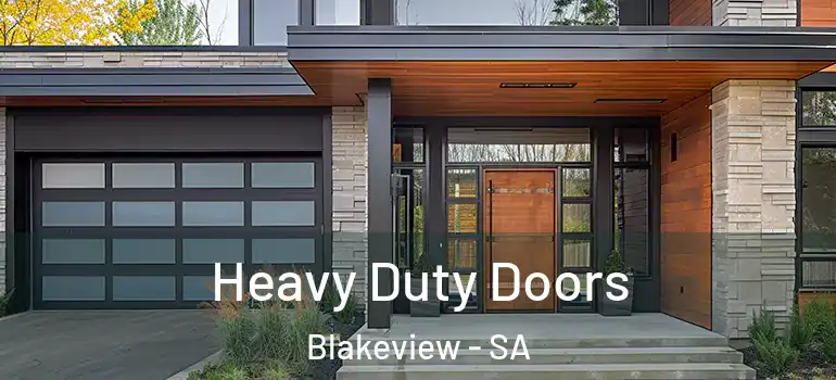 Heavy Duty Doors Blakeview - SA