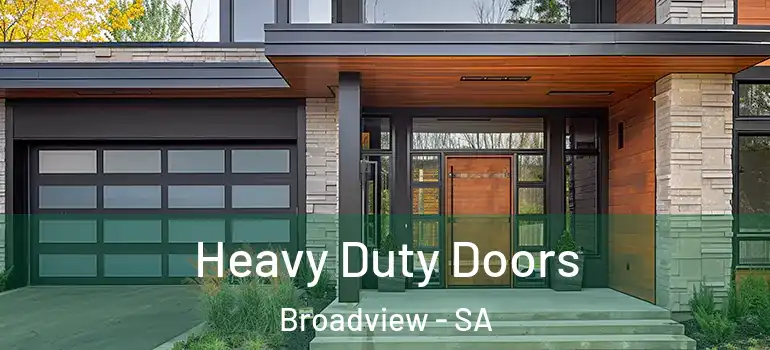 Heavy Duty Doors Broadview - SA