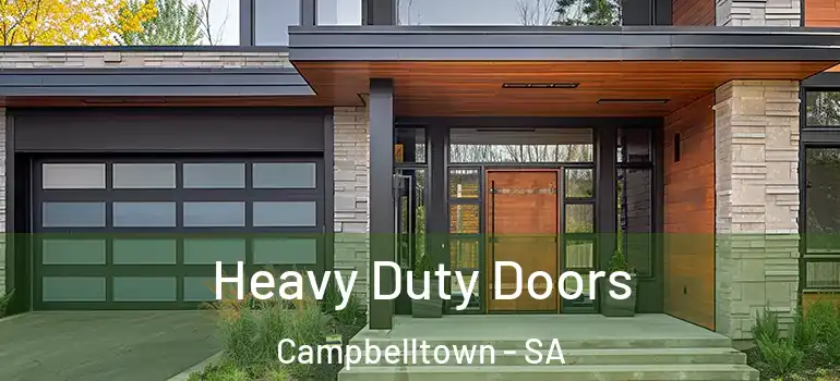 Heavy Duty Doors Campbelltown - SA