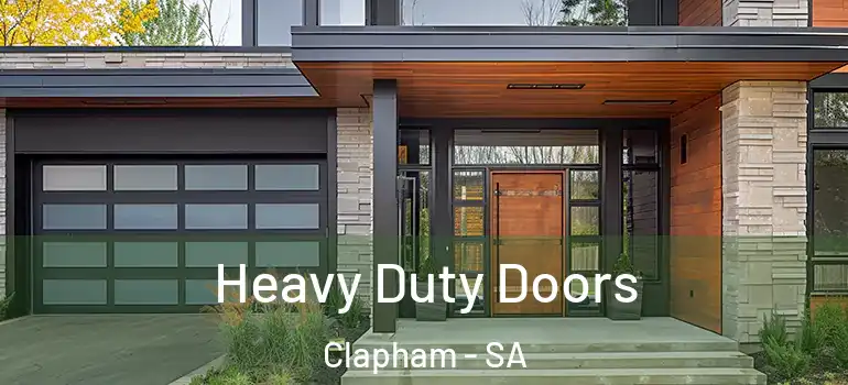 Heavy Duty Doors Clapham - SA