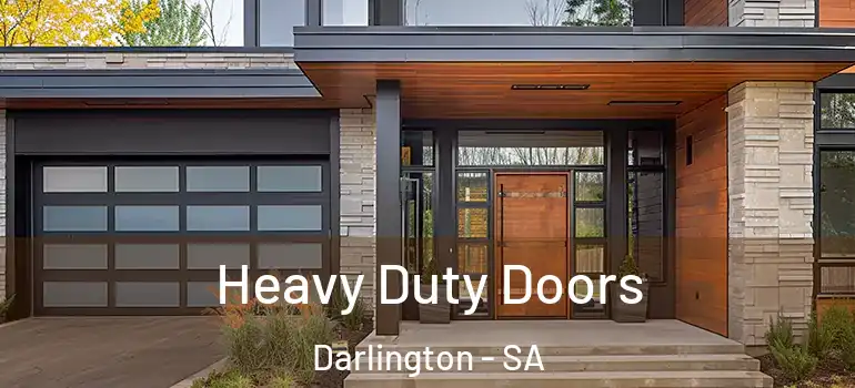 Heavy Duty Doors Darlington - SA