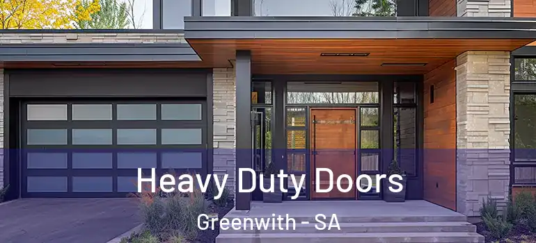 Heavy Duty Doors Greenwith - SA