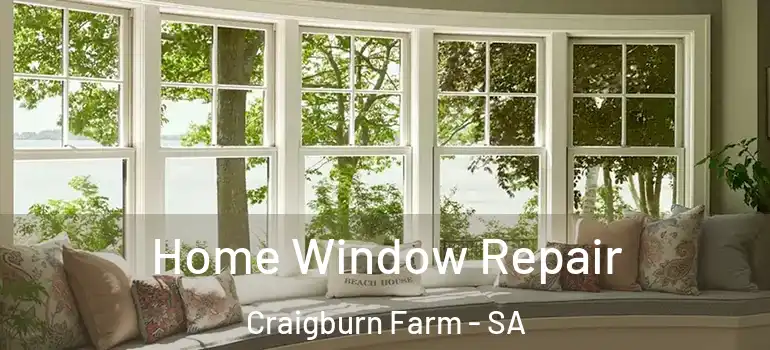 Home Window Repair Craigburn Farm - SA