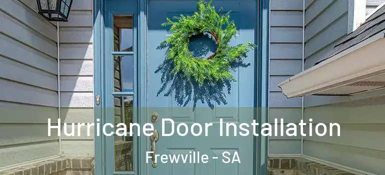 Hurricane Door Installation Frewville - SA