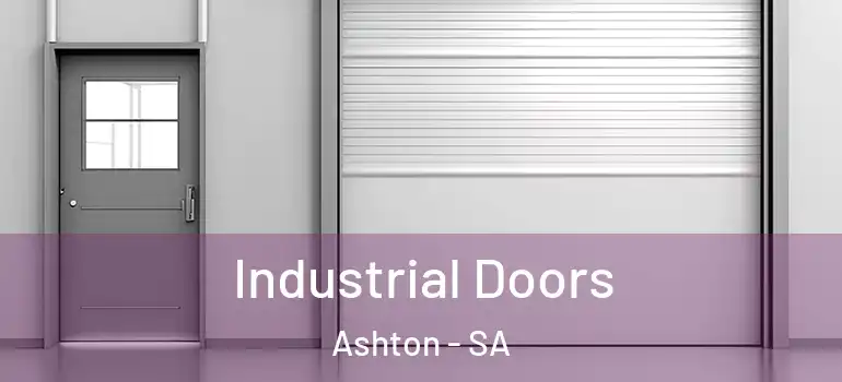 Industrial Doors Ashton - SA
