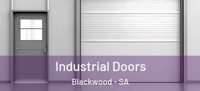 Industrial Doors Blackwood - SA
