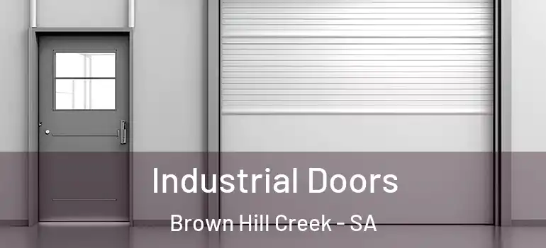 Industrial Doors Brown Hill Creek - SA