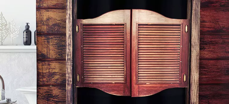 Installing Saloon Door Hinges in Adelaide, SA