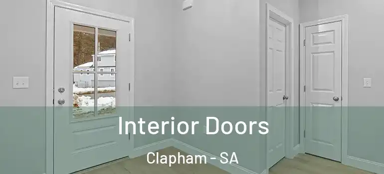 Interior Doors Clapham - SA