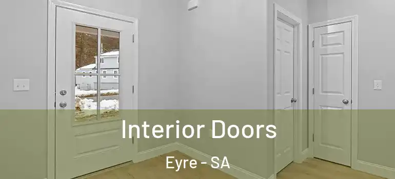 Interior Doors Eyre - SA