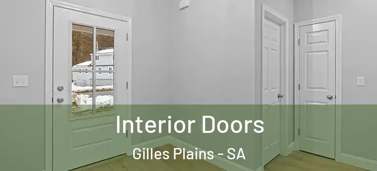 Interior Doors Gilles Plains - SA