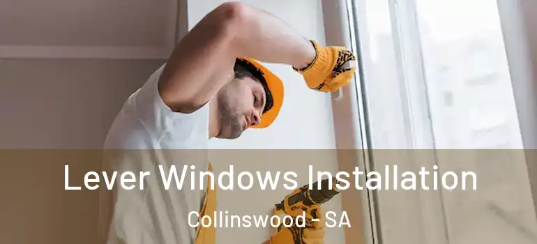 Lever Windows Installation Collinswood - SA