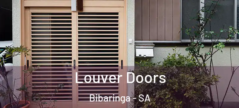 Louver Doors Bibaringa - SA